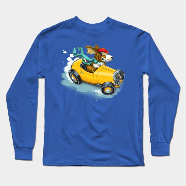 Go Dog! Long Sleeve T-Shirt by Mattocks Design